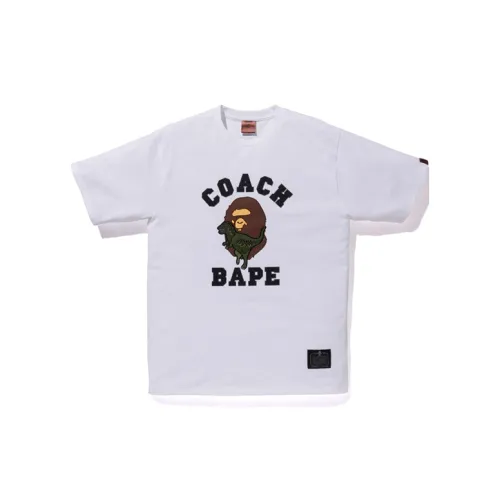 Coach X A BATHING APE Ape Head Series T-Shirts Men