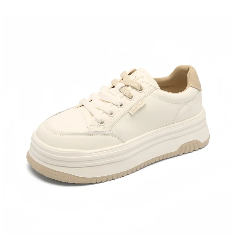BAFFN Low Top Skateboard Shoes Women's Ecru-0