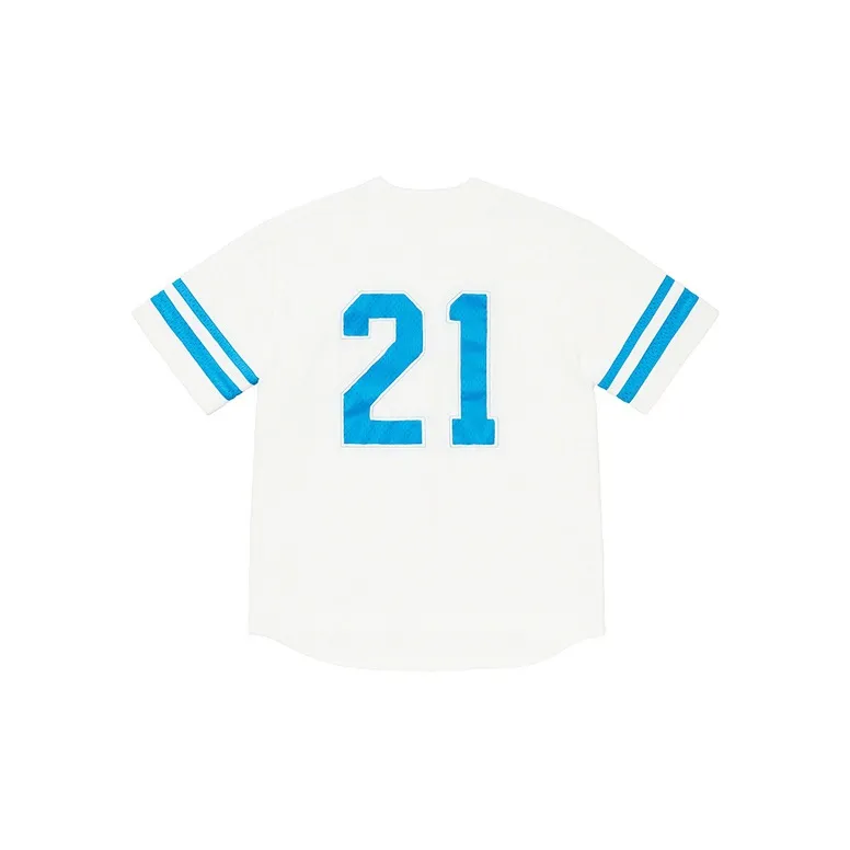 Supreme Velour Baseball Jersey-3