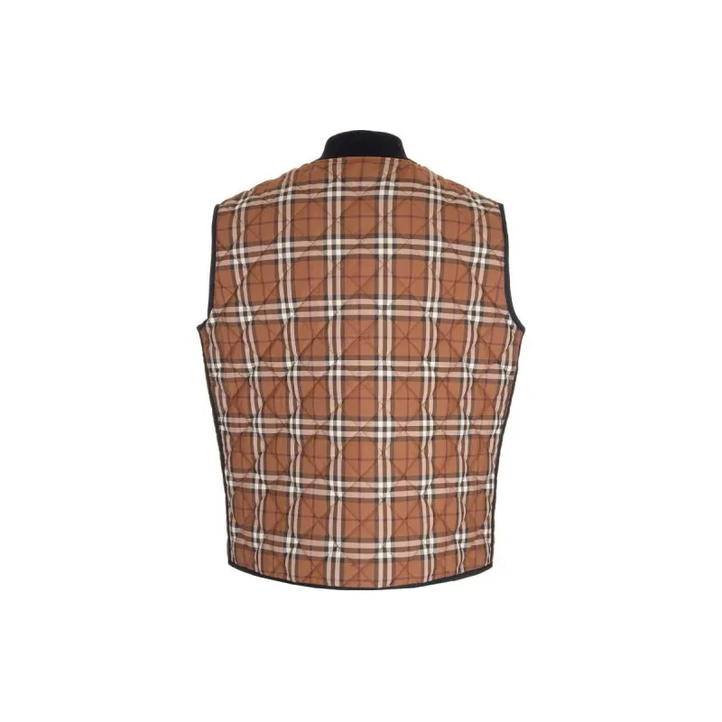 Burberry Check Quilted Gilet-1