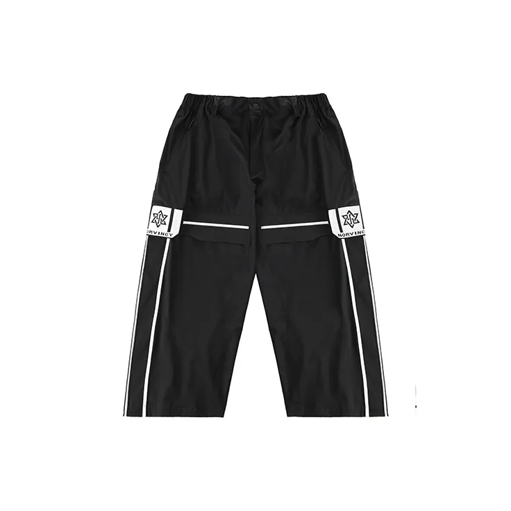 NORVINCY Western Outdoor Cycling Casual Pants Unisex Black-1