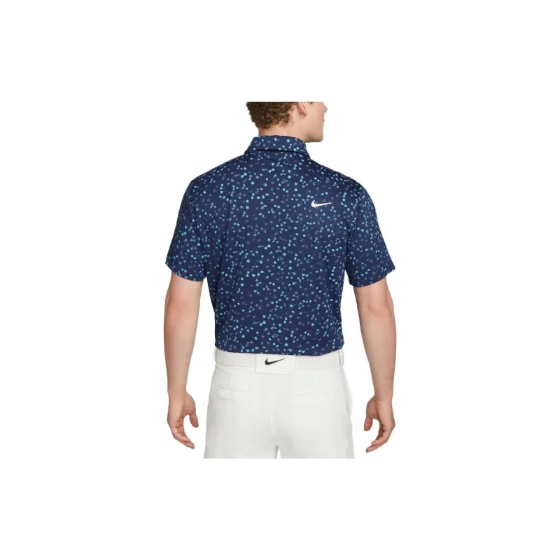 Nike Polo Shirts Men Marine Blue-1