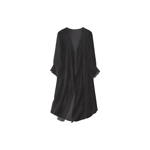 Cypress House Chiffon Shirts Women's Black