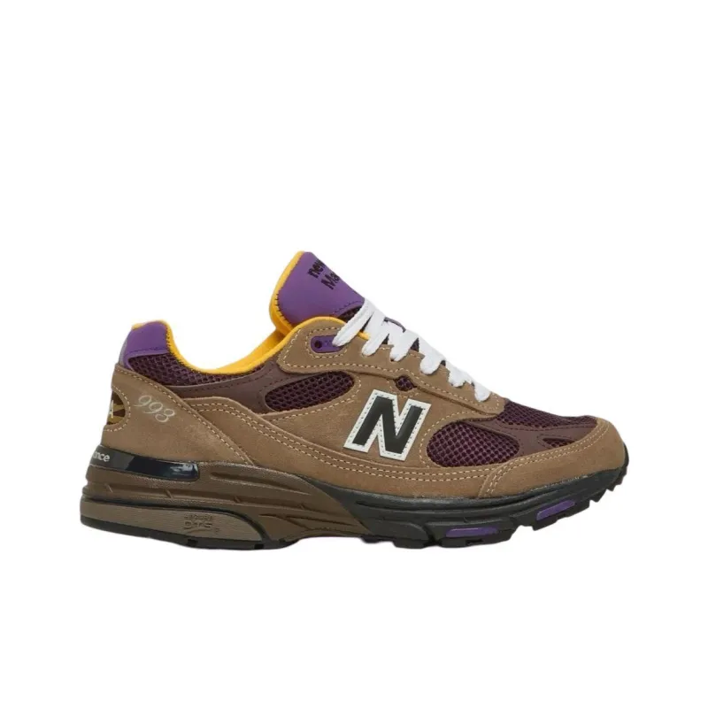 New Balance 993 MiUSA Mushroom Midnight Violet-1