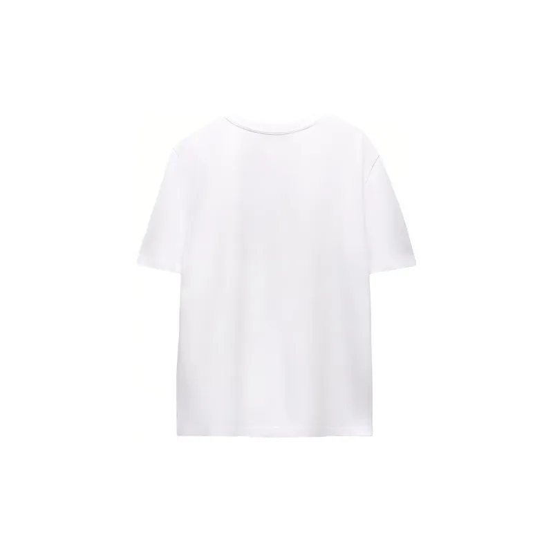 ZARA T-Shirts Women's Silver-1
