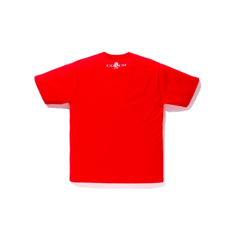 A BATHING APE X Coach Rexy Tee Yellow XL - POIZON