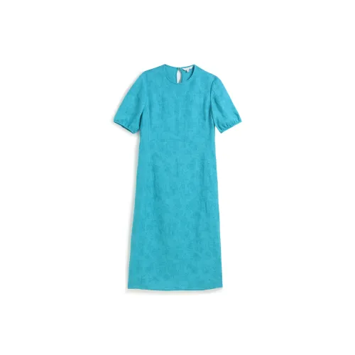 PUKKA Short-Sleeved Dresses Women's Turquoise Blue