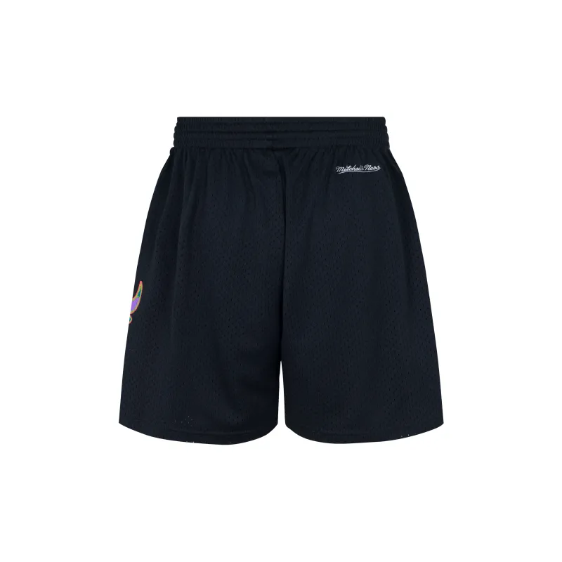 Mitchell Ness Casual Shorts Unisex Black-1