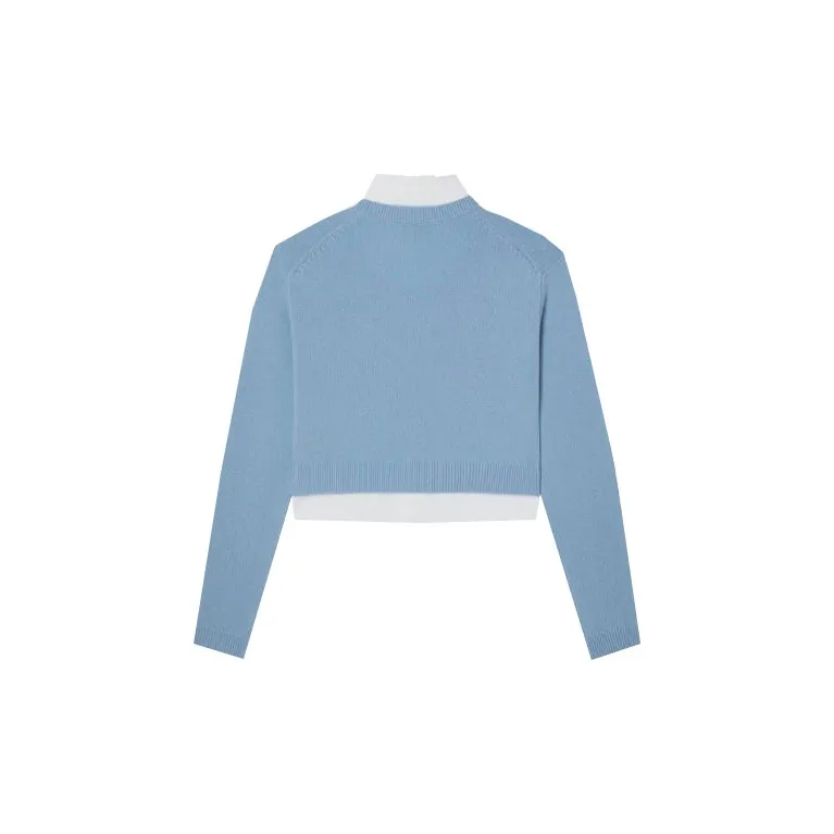 THEORY Cashmere Sweaters Women's Blue-1