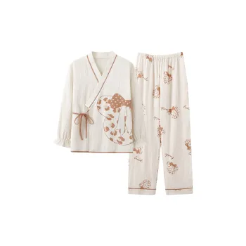 Kerener Pajama Set Women's Beige Apricot