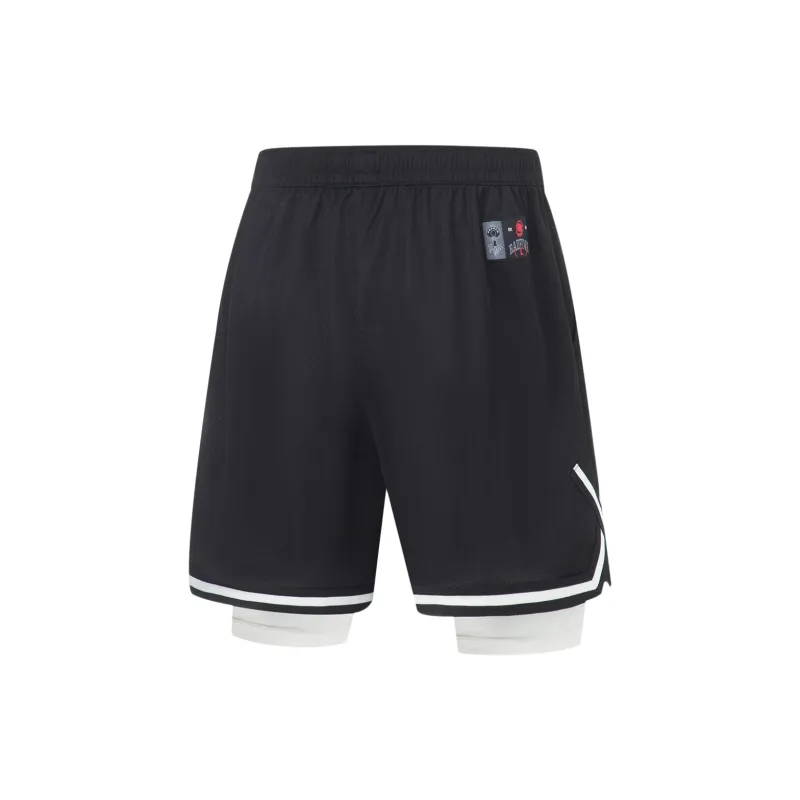 LiNing Badfive Sports Shorts Men's Black-1