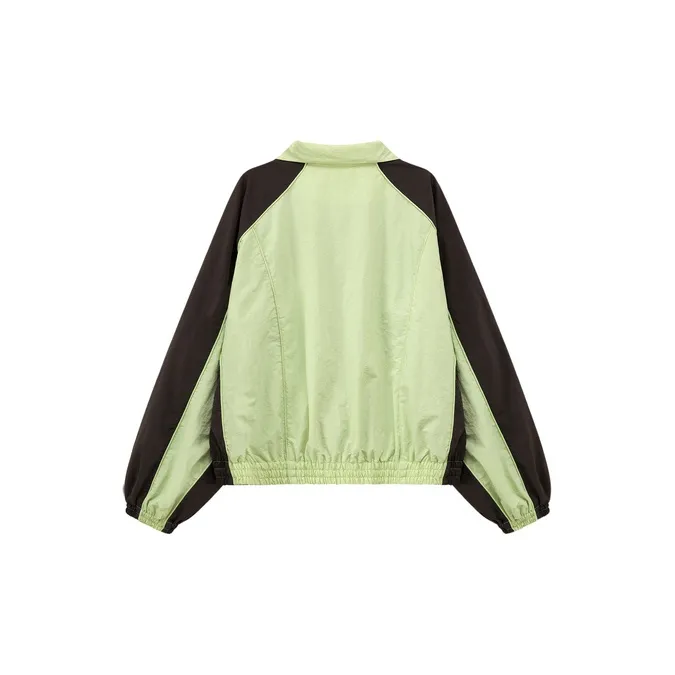 CHUU Cropped Coats Women's Mint Green-1