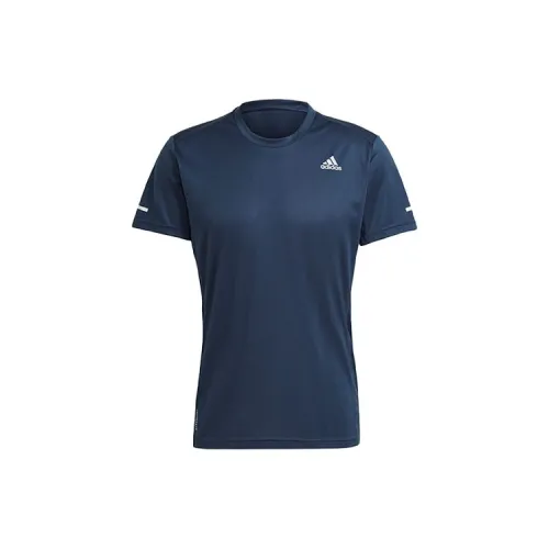 Adidas T-Shirts Men Navy Blue