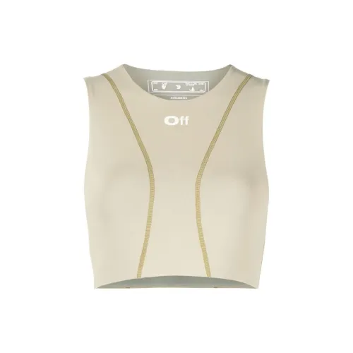 OFF-WHITE Tank Tops Women's Khaki