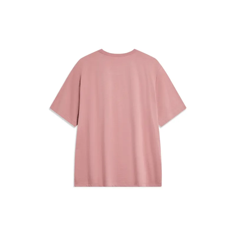 LiNing Wade Collection T-Shirt Unisex Plum Pink-1
