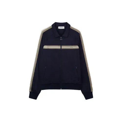 Lanvin Jackets Men Midnight Blue