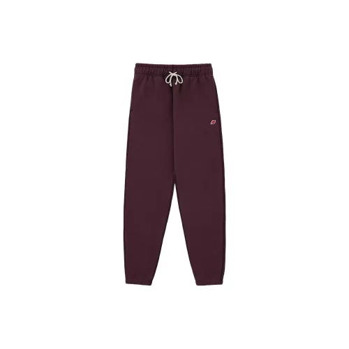 New Balance Sweatpants Knitted Sweatpants Men Red