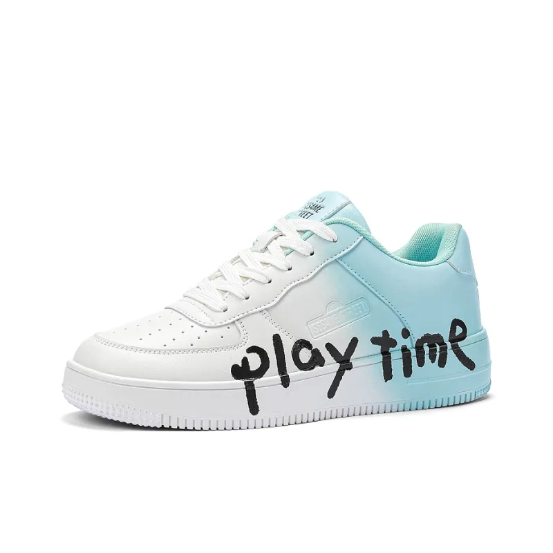 SESAME STREET Skateboard Shoes Unisex Low Top Blackberry/Moonlit Blue/Strawberry Red/Litchi White-26