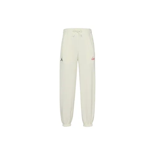 Jordan Valentine's Day Knitted Sweatpants Women's Sail White