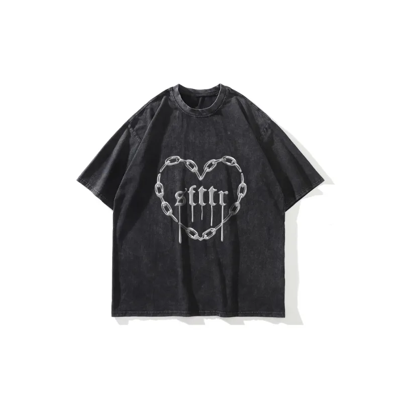 SFTTR Elbow Length Sleeved T Shirt Unisex Black-0