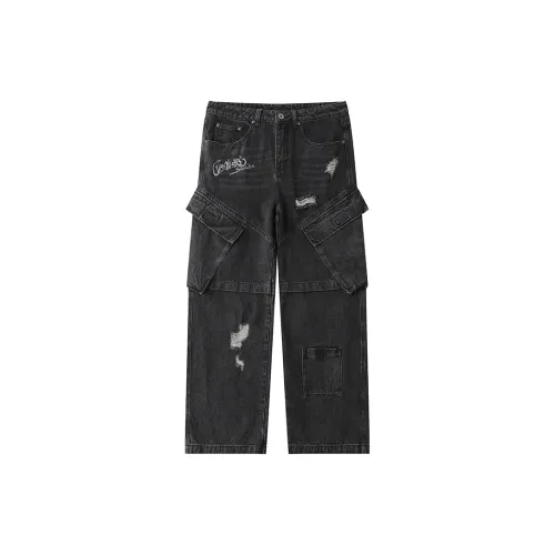 LAMLICKA Jeans Unisex Black