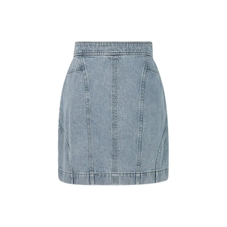 ACLER Denim Short Skirts Women's Blue-1