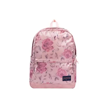 JanSport Polyester Backpack Medium Size Women's Hong Kong Chic Vintage Rose Pink