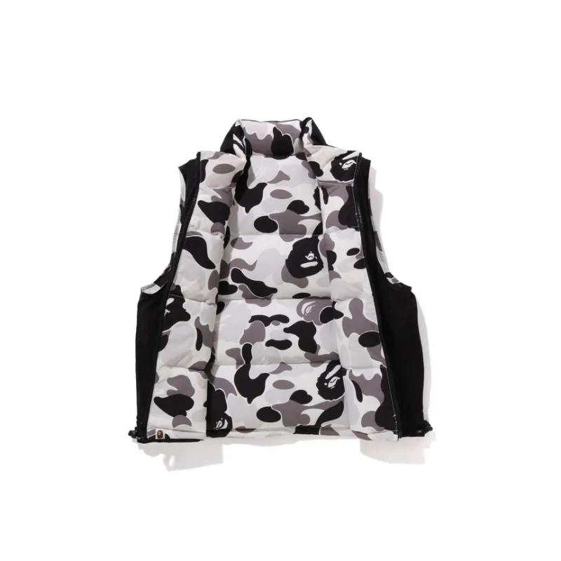 A BATHING APE FW23 ABC CAMO REVERSIBLE DOWN VEST Vest Women's-2