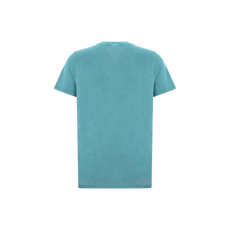 Tommy Hilfiger T Shirts Unisex Sky Blue CTE-1