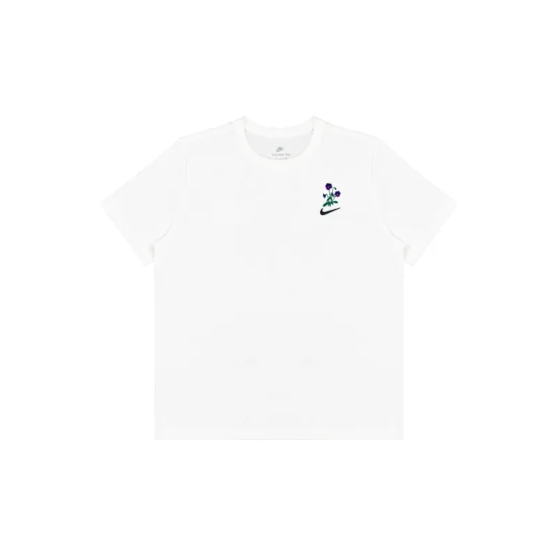 Nike T Shirts Unisex White-1