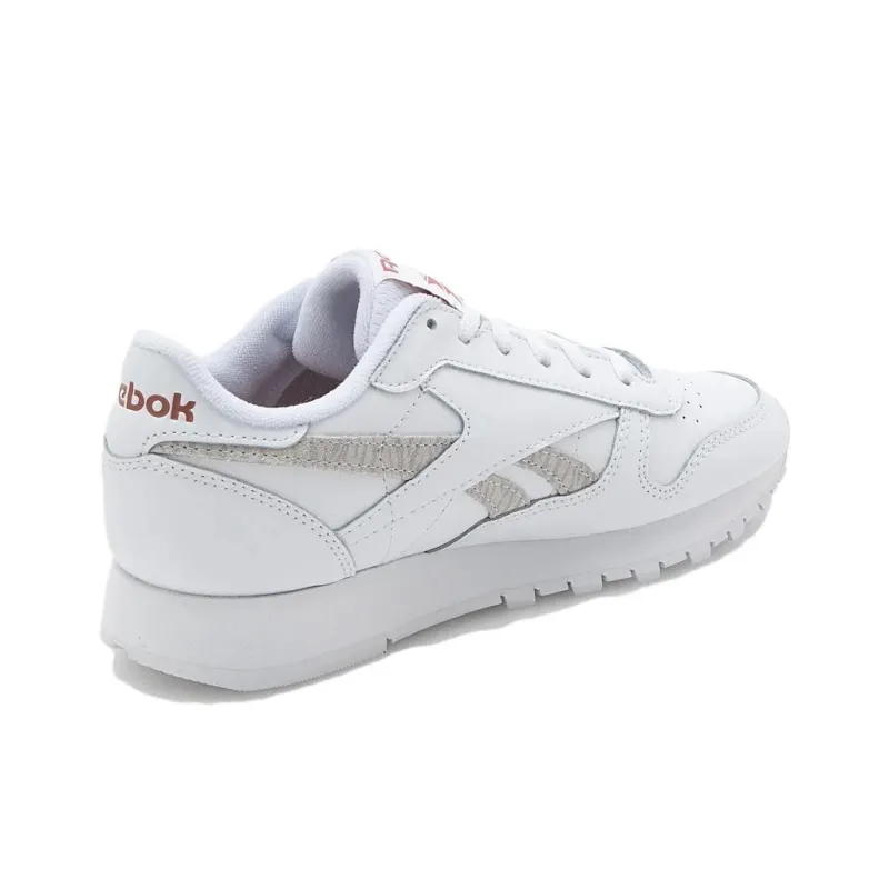 Reebok Classic Leather Anti-Slip Wear-Resistant Low-Top Casual Shoes Unisex White-2