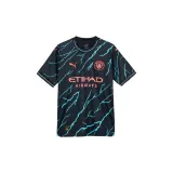PUMA Manchester City Soccer Jerseys Men's Dark Marine Blue