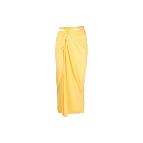 Jacquemus Espelho Cut-out Midi Skirt