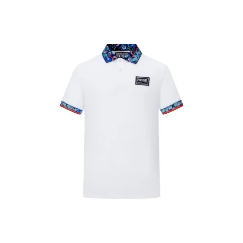 VERSACE JEANS COUTURE Polo Shirts Men White