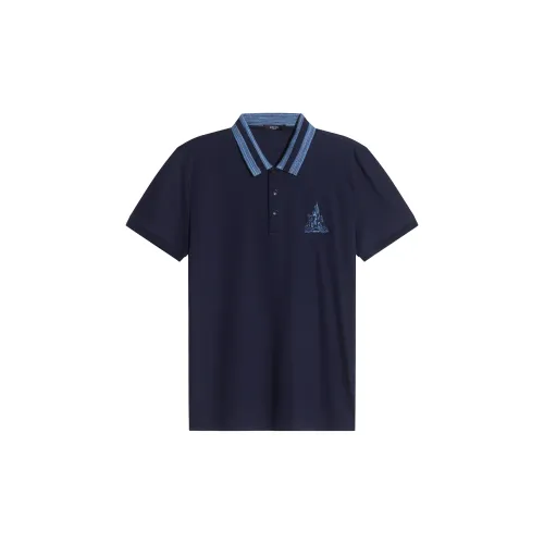 LIU·JO UOMO Polo Shirts Men Royal Blue