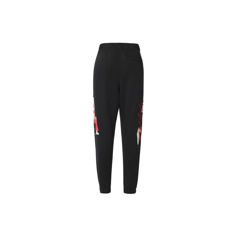 Jordan Knitted Sports Pants Men's Black-5