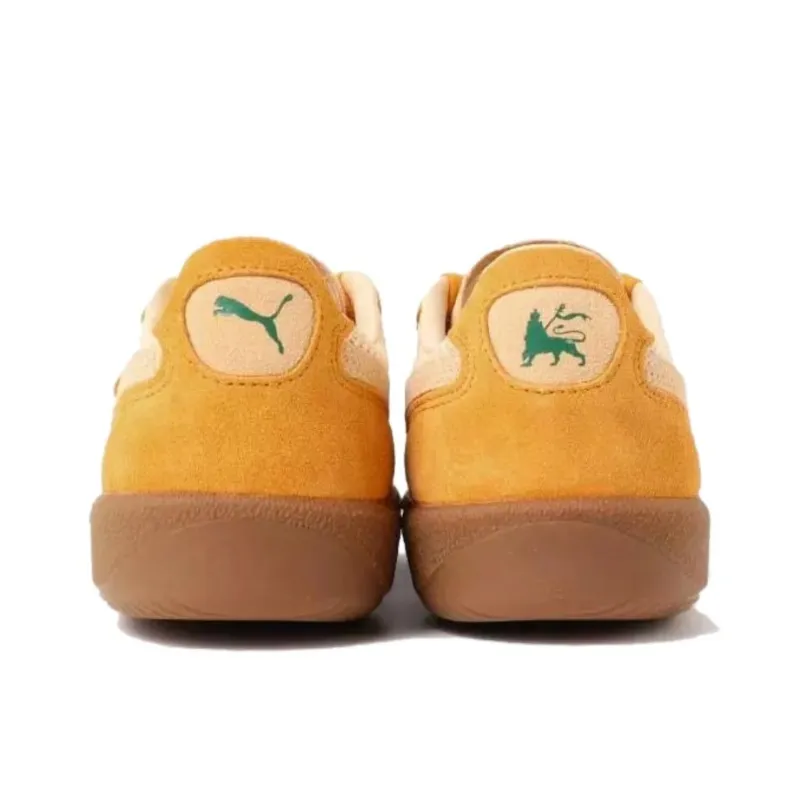 Sasquatchfabrix. X Beams x PUMA Anti Slip Wear Resistant Low Top Casual Shoes Unisex Yellow-3