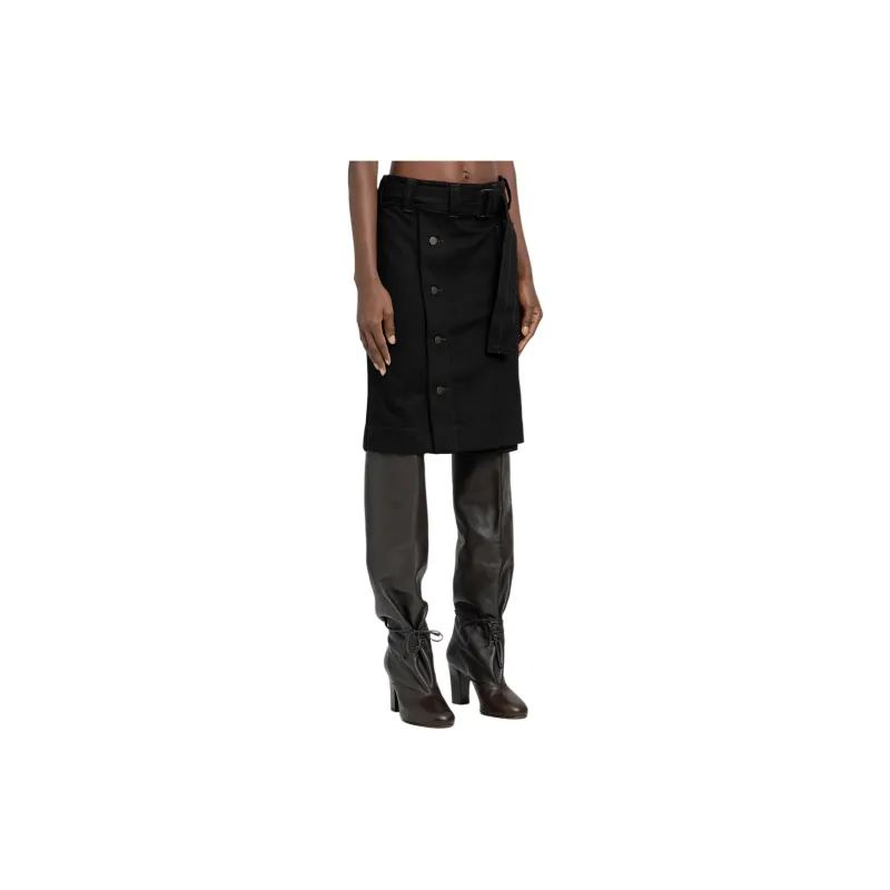 Lemaire Belted Apron Midi Skirt-2