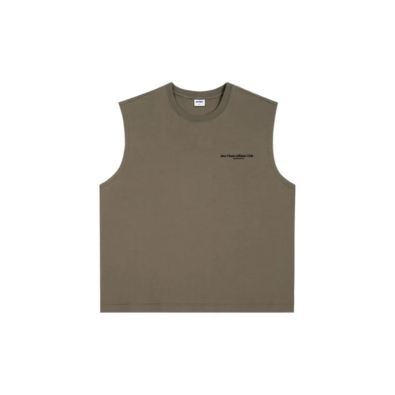 Atry Alphabet Slogan Series Tank Tops Unisex-9
