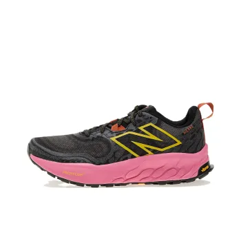 New Balance Fresh Foam X Hierro V8 Anti Slip Wear Resistant Low Top Trail Running Shoes Women's Black Pink