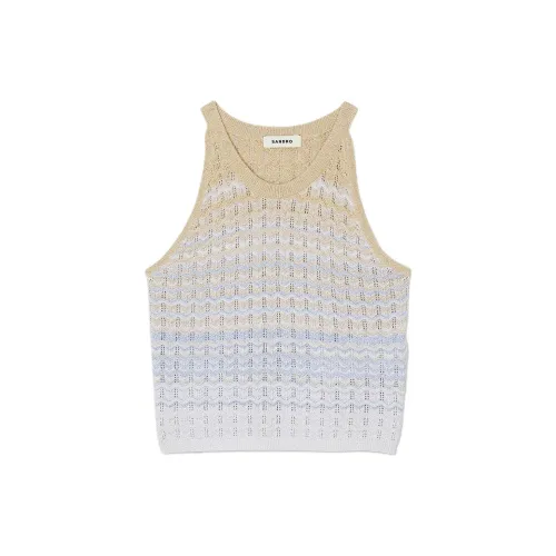 Sandro Tank Tops Women's Blue