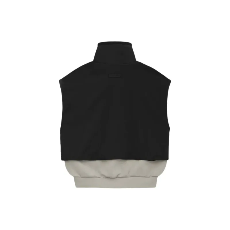Fear Of God Essentials Nylon Fleece Mockneck Vest-1