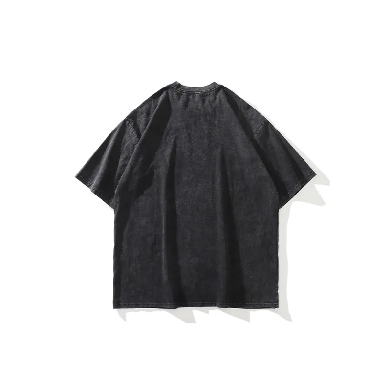 WHISTLEHUNTER Elbow Length Sleeved T Shirt Unisex Black-1