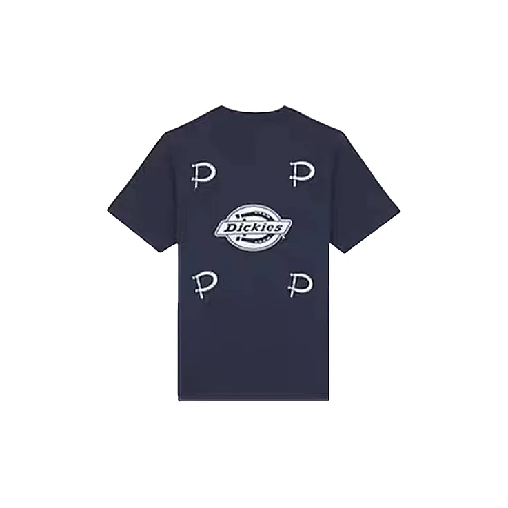 Dickies X Pop Trading Compay Co-brand T-Shirts Men Light Marine Blue-1