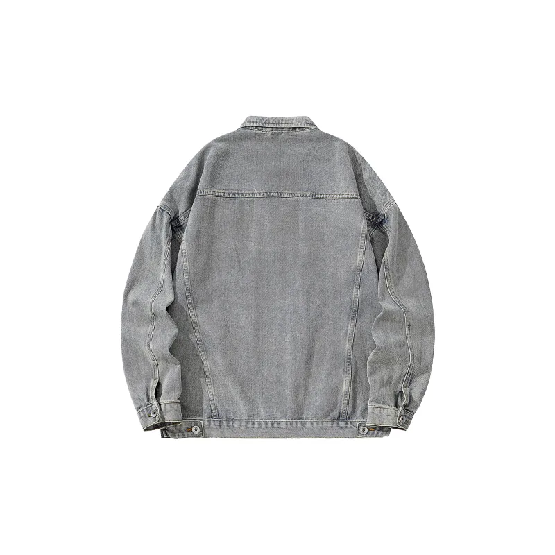 BOTH PLAY Denim Jackets Unisex-16