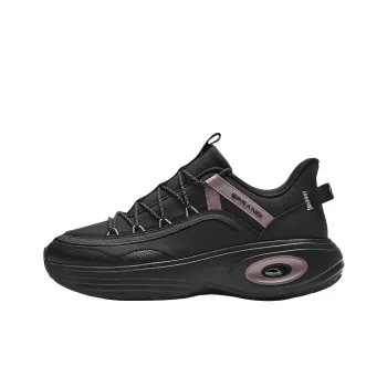 Sprandi Dome Durable Breathable Low Top Casual Running Shoes Women's Black Purple