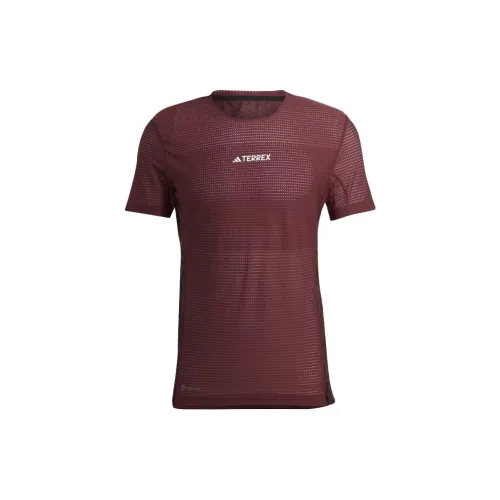 Adidas Terrex T-Shirts Men Contour Red