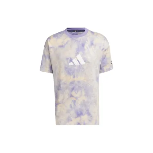 Adidas T-Shirts Men Lilac