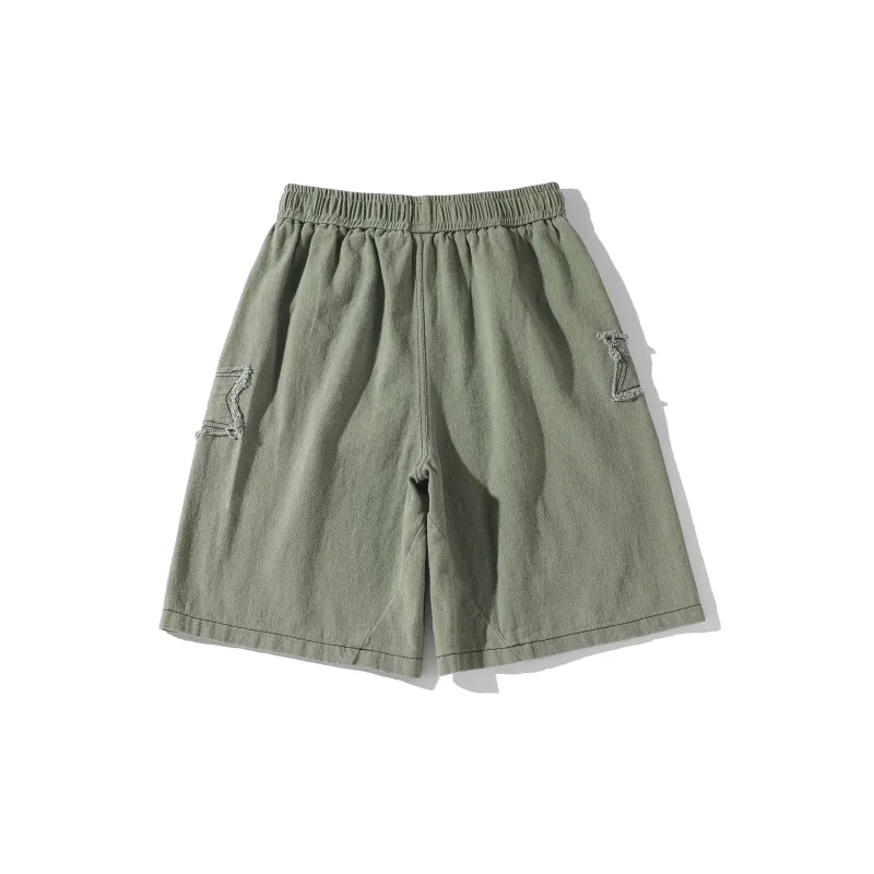 NONEVENT Denim Shorts Unisex-1