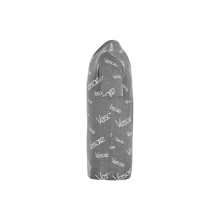 VERSACE T Shirts Men Gray-2